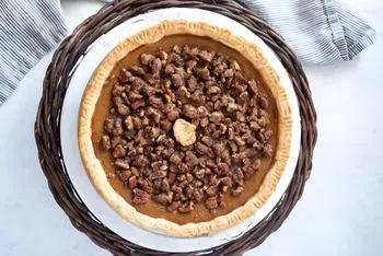 Pumpkin Pecan Pie