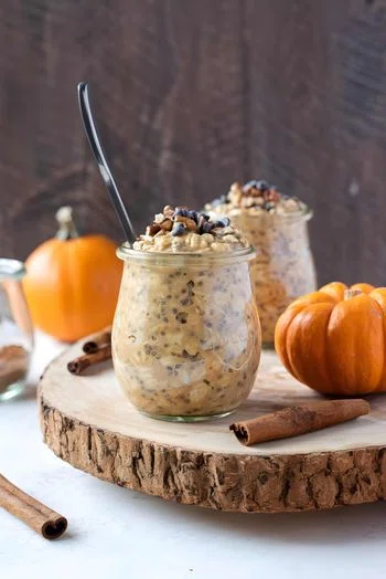 Pumpkin Overnight Oats