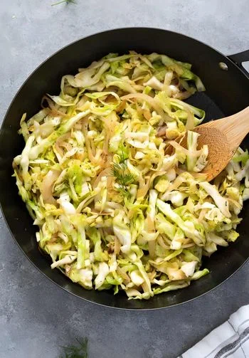 Simple Sautéed Cabbage