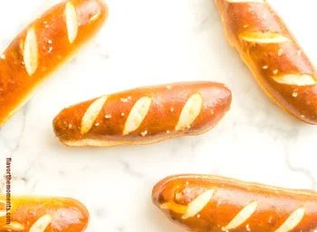 Soft Pretzel Hot Dog Buns