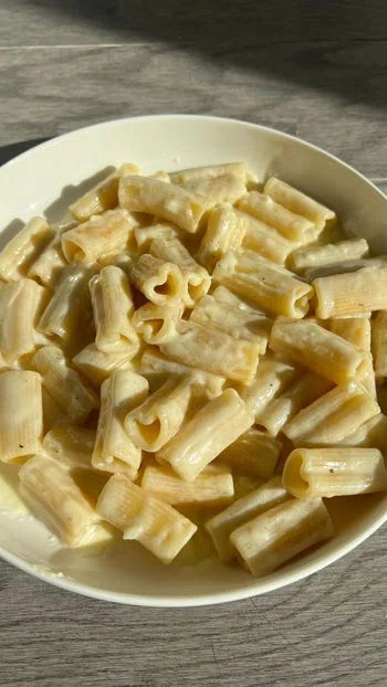 Truffle Alfredo Heart-Shaped Pasta