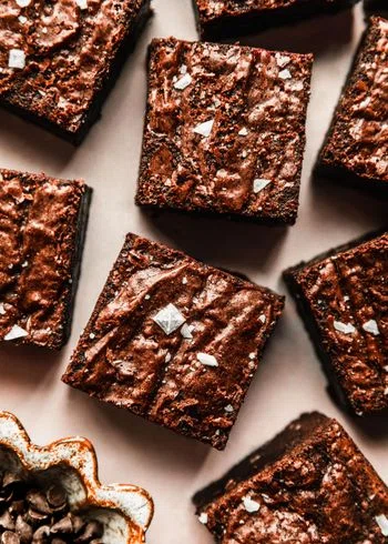 Chewy Triple Chocolate Brownies