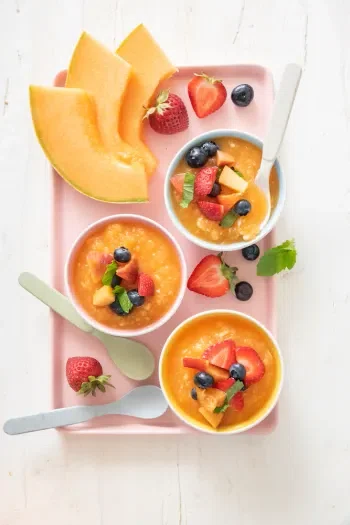 Summer Fruit Gazpacho