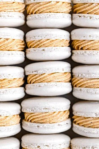 Pumpkin Macarons