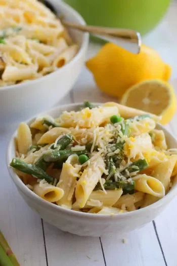 Lemon Asparagus Pasta
