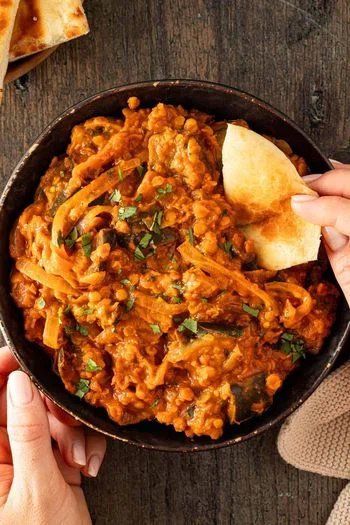 Oven-Baked Eggplant Curry