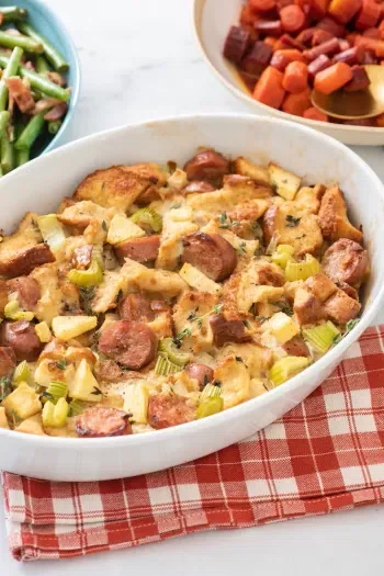 Kid’s Apple Sausage Stuffing