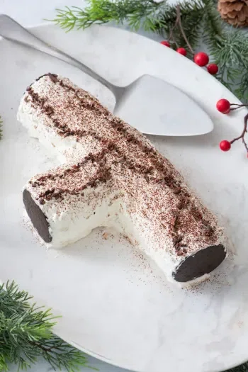 Icebox Log Cake