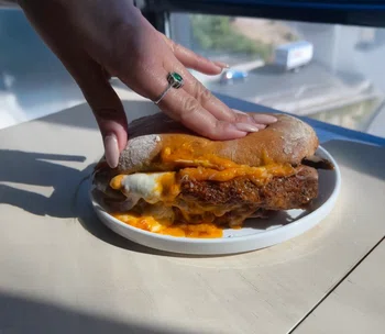 Vodka Chicken Parm Sandwich