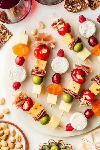 Simple Charcuterie Skewers