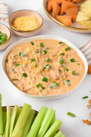 Instant Pot Buffalo Chicken Dip