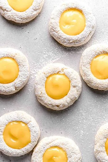 Lemon Curd Cookies