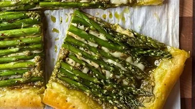 Asparagus Pesto Tart