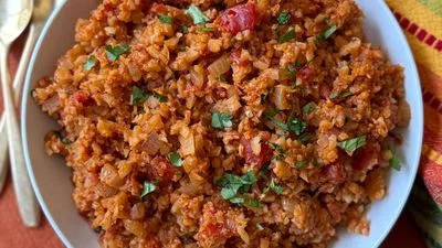 Cauliflower Spanish Rice