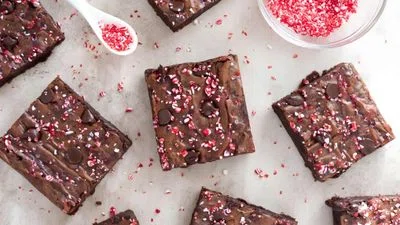 Easy Peppermint Brownies