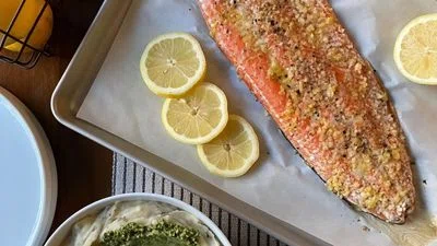 Lemon Salt Salmon